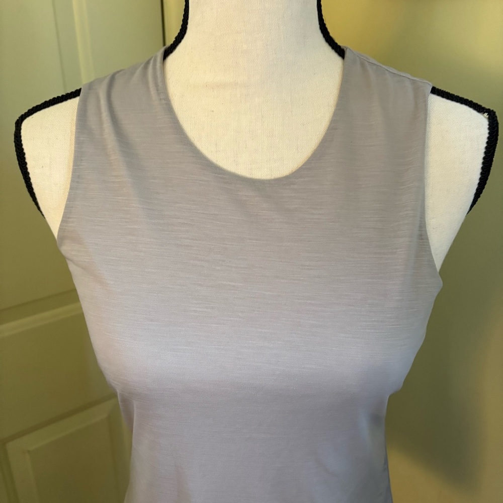 JAMES PERSE Gray Sleeveless Top size 1